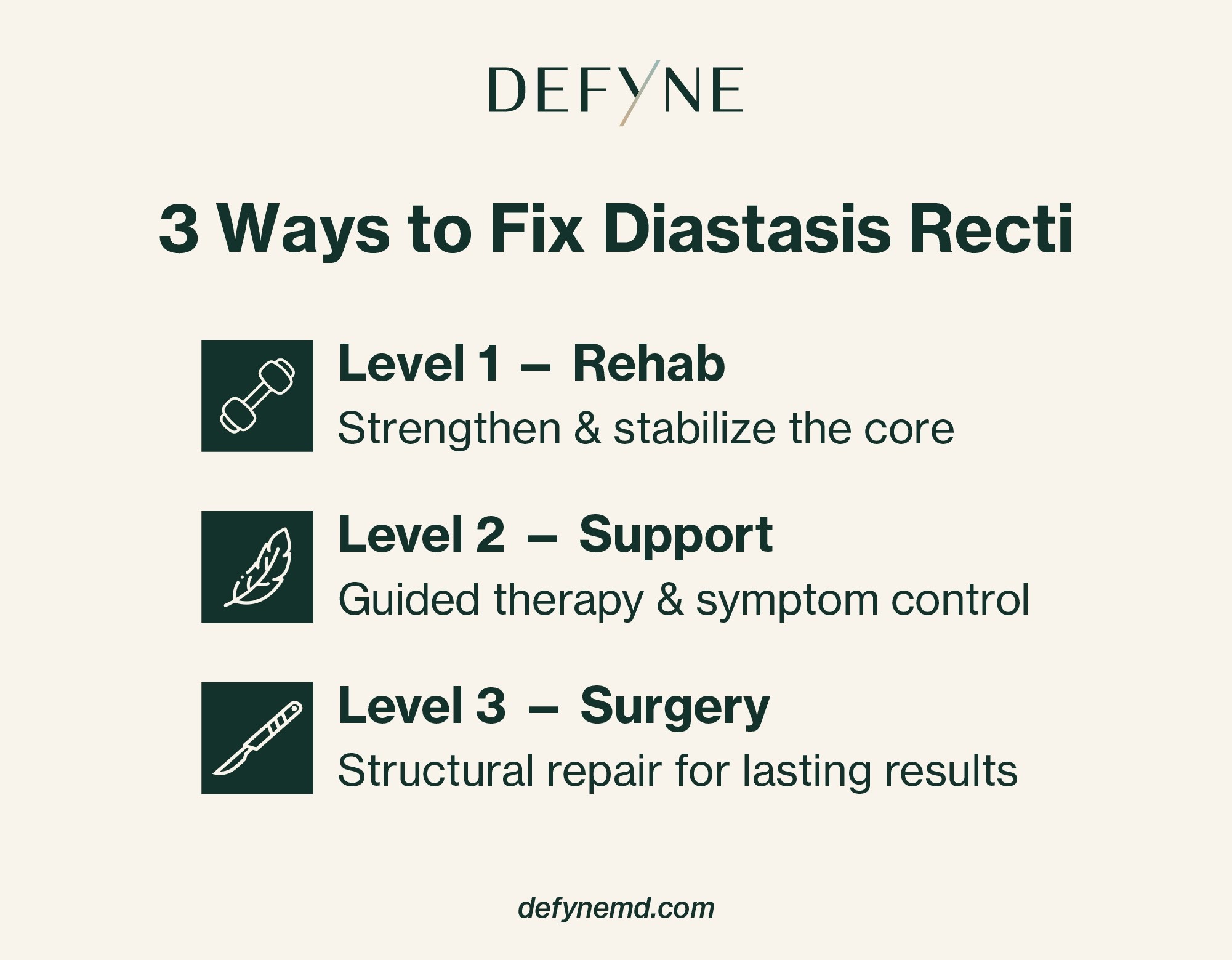 3 ways to fix diastasis recti