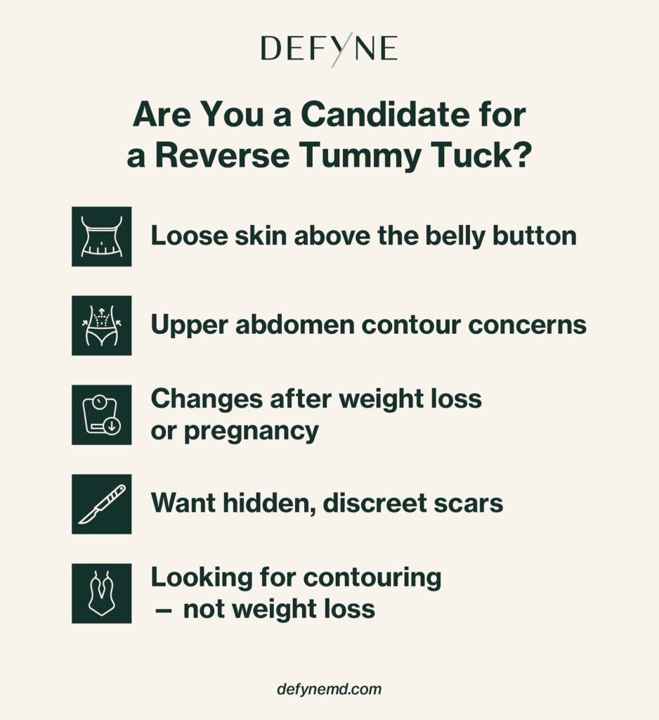 Are You a Candidate for a Reverse Tummy Tuck?